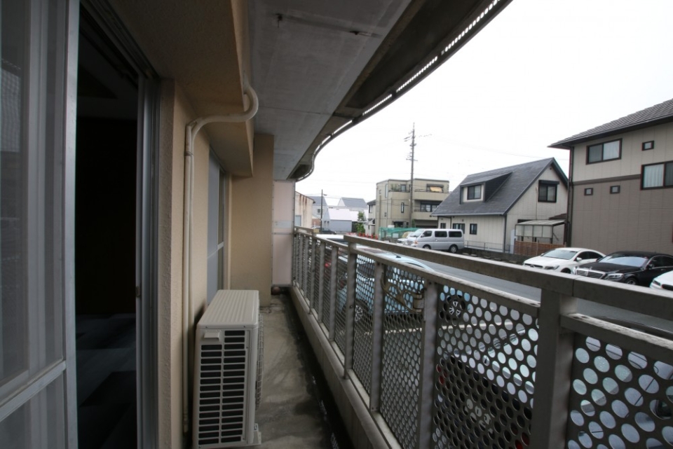 ベランダ。