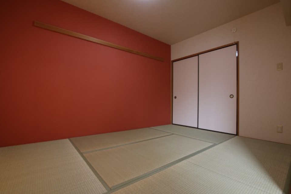 落ち着いた雰囲気の和室6帖
