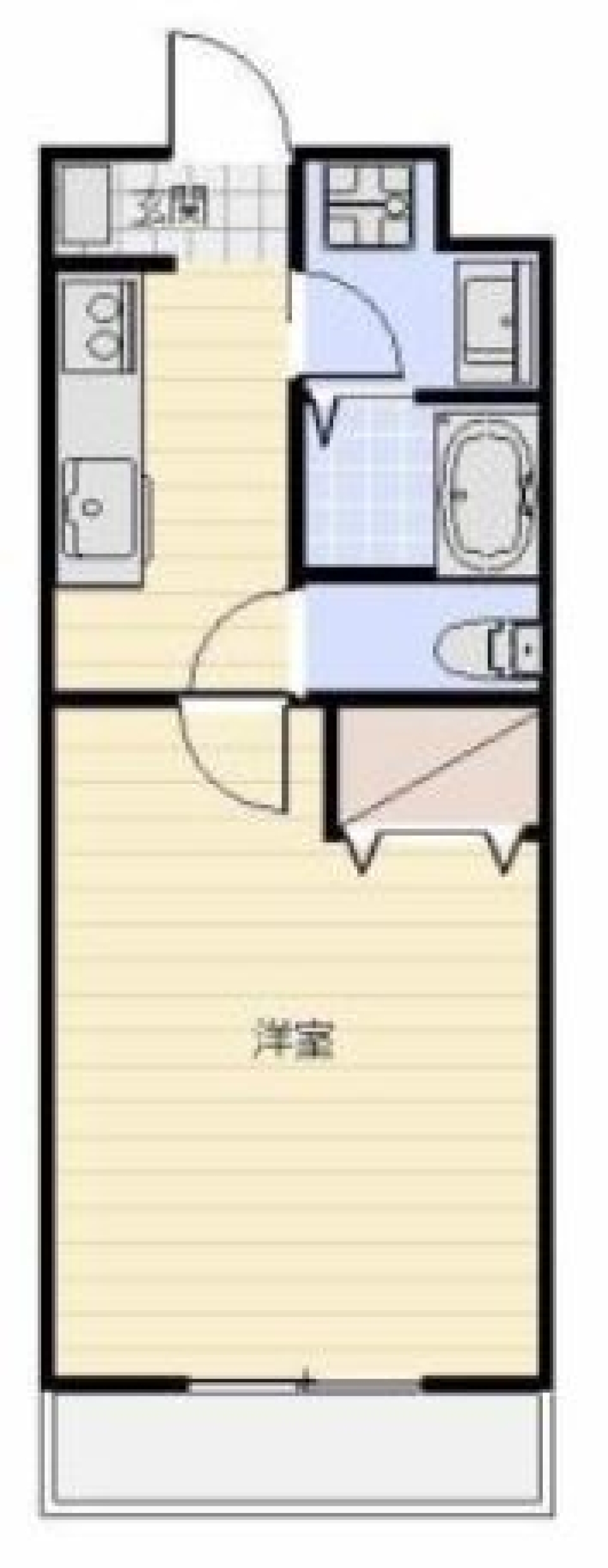 1人暮らし応援隊の間取り図