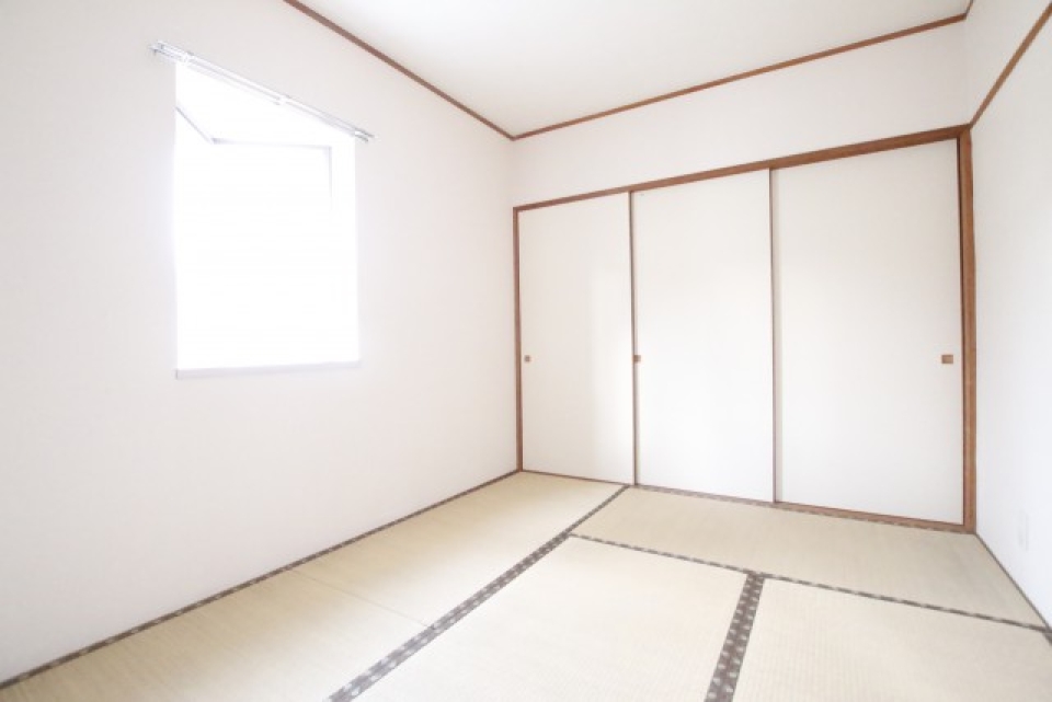 和室6帖。押し入れ完備。