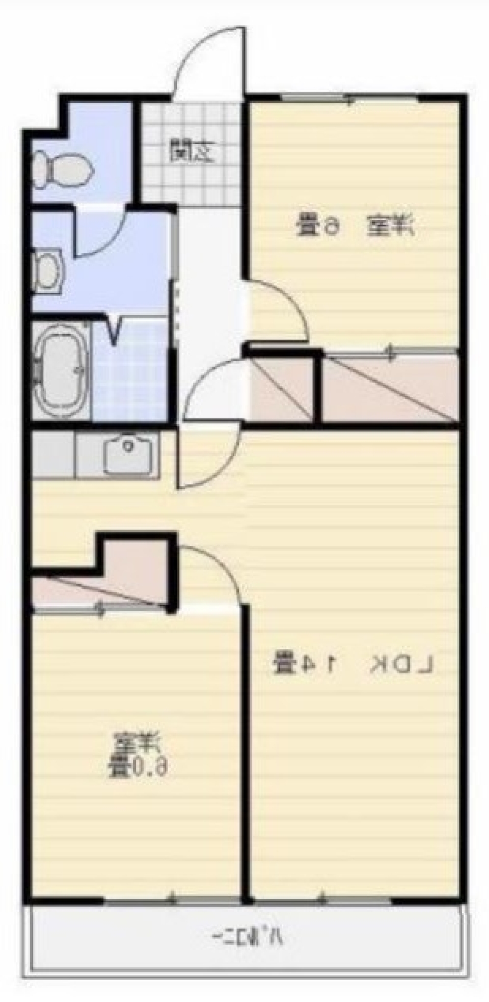 夕焼けに癒されて。の間取り図