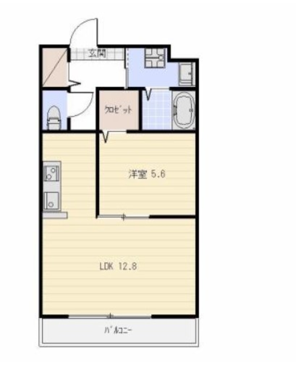 角部屋がいいな～の間取り図