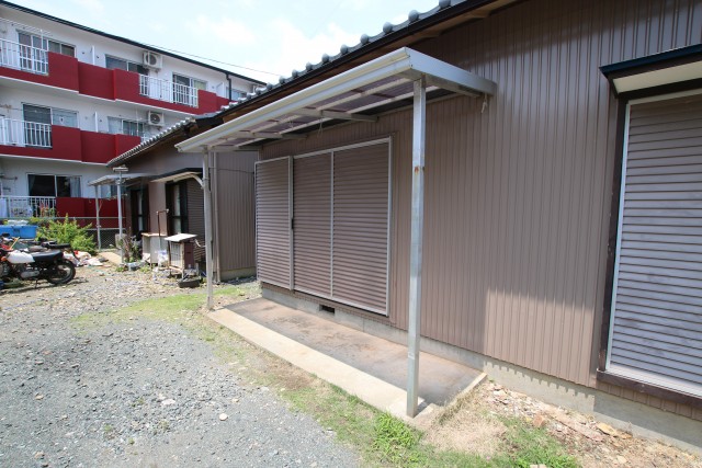 屋根付きテラス
