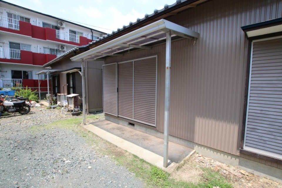 屋根付きテラス