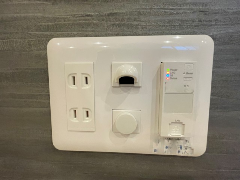 光インターネットも標準です。