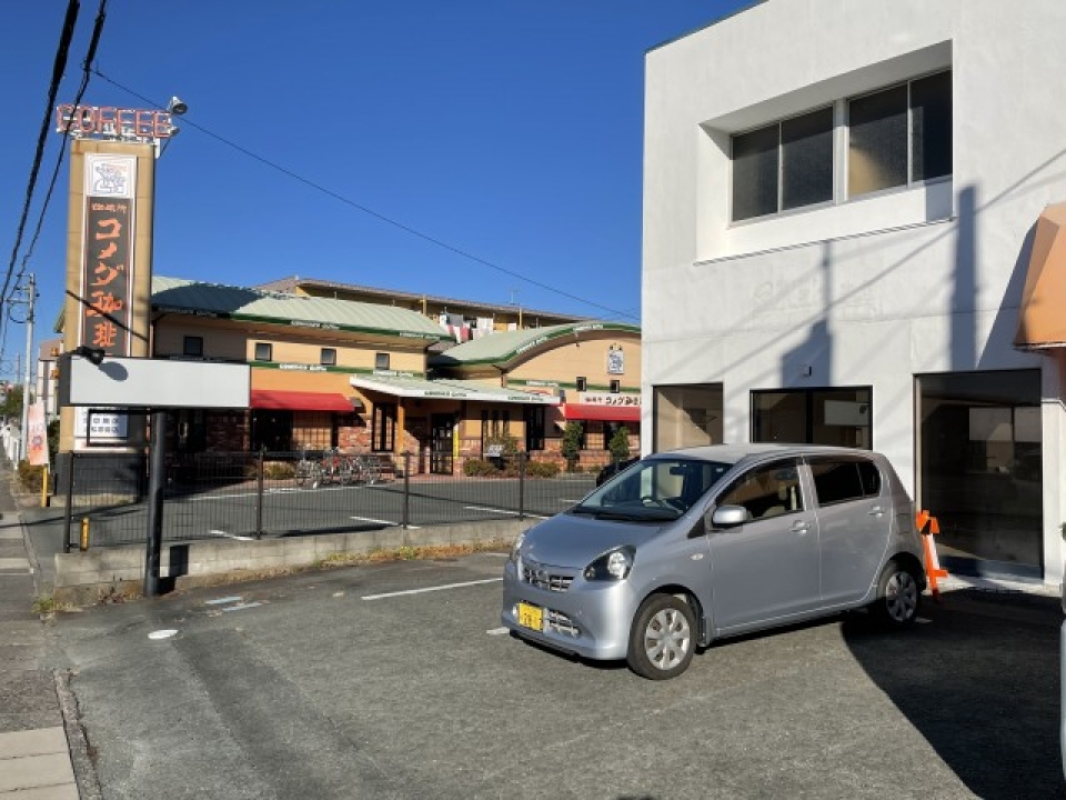笠井街道を南の方向から
