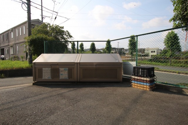 敷地内ゴミ置き場は有難い！