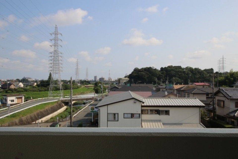 4階まで階段が頑張った方への褒美はこの景色。
