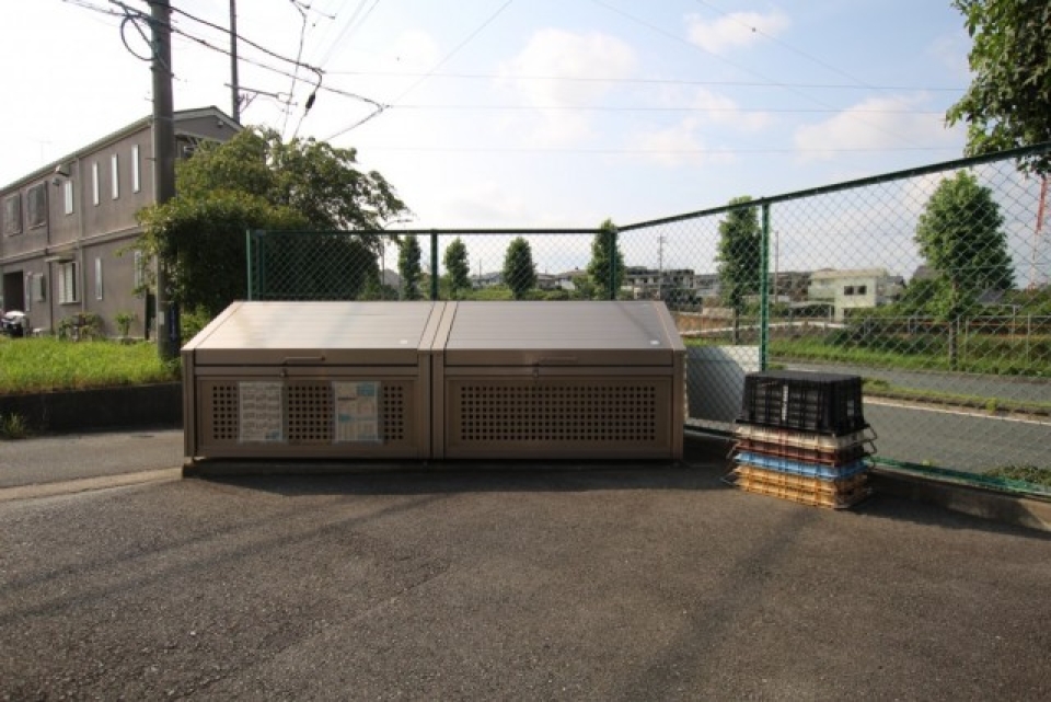 敷地内ゴミ置き場は有難い！