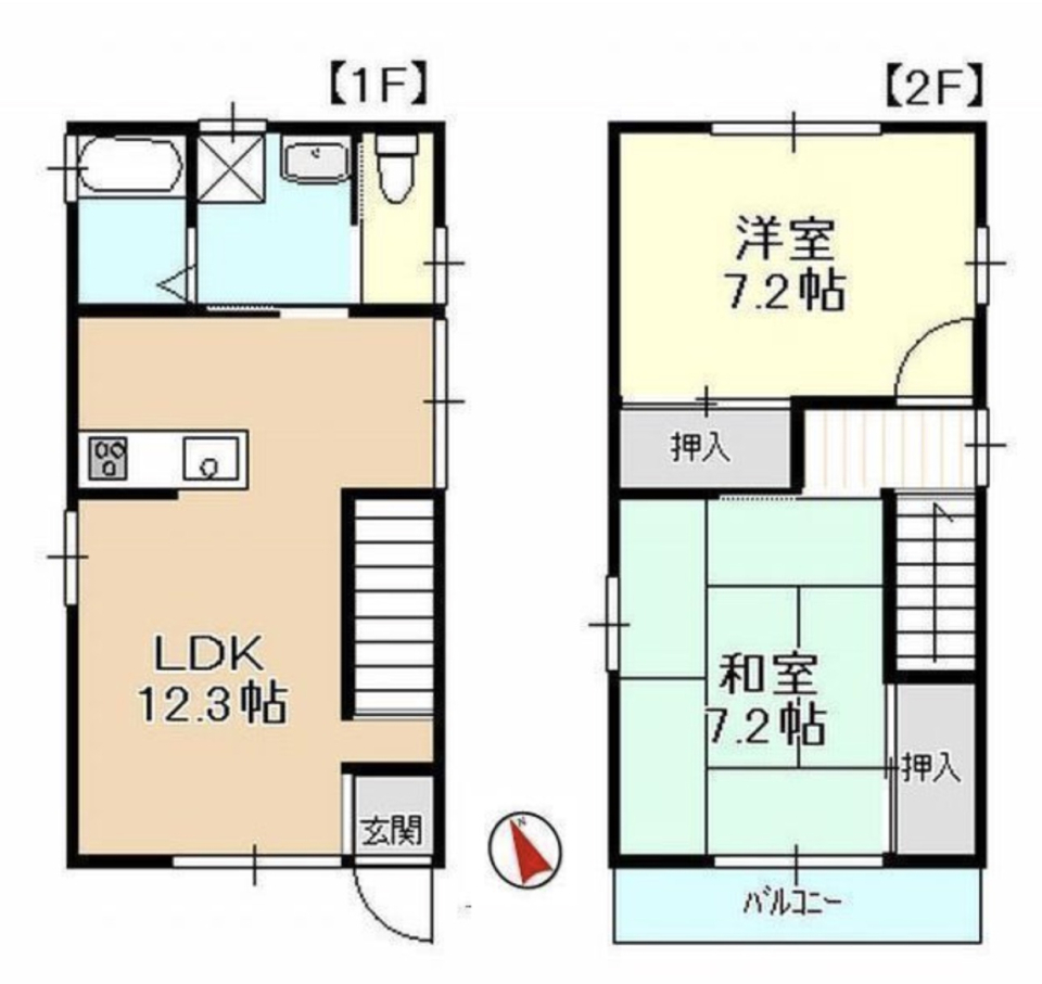 夏のおもひでの間取り図