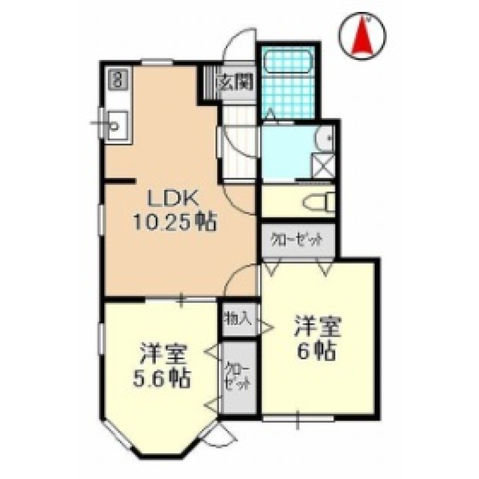 愛くるしいおうちの間取り図