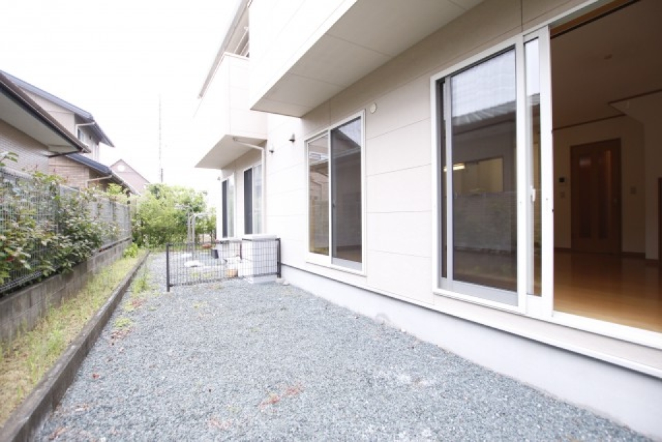 専用庭あります。