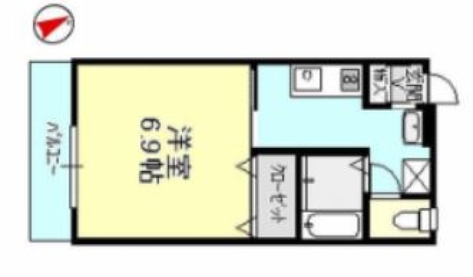 ホワイト×シンプルモダンな暮らしの間取り図