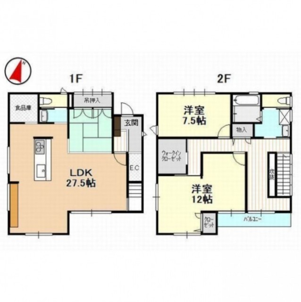 KOMOREBIの間取り図