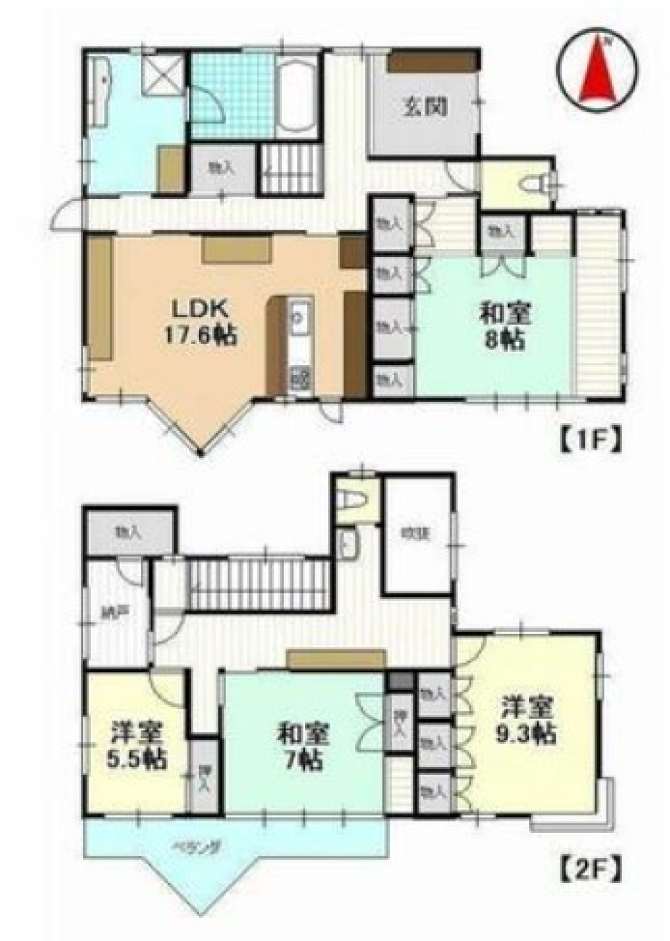 家族で住むなら戸建でしょの間取り図