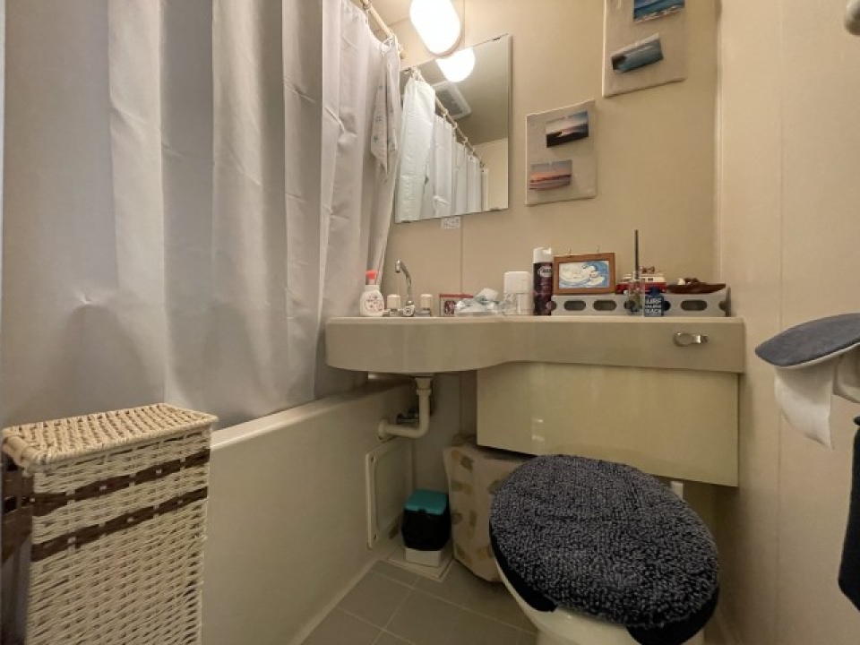 ユニットバスもうまく活用されています。
