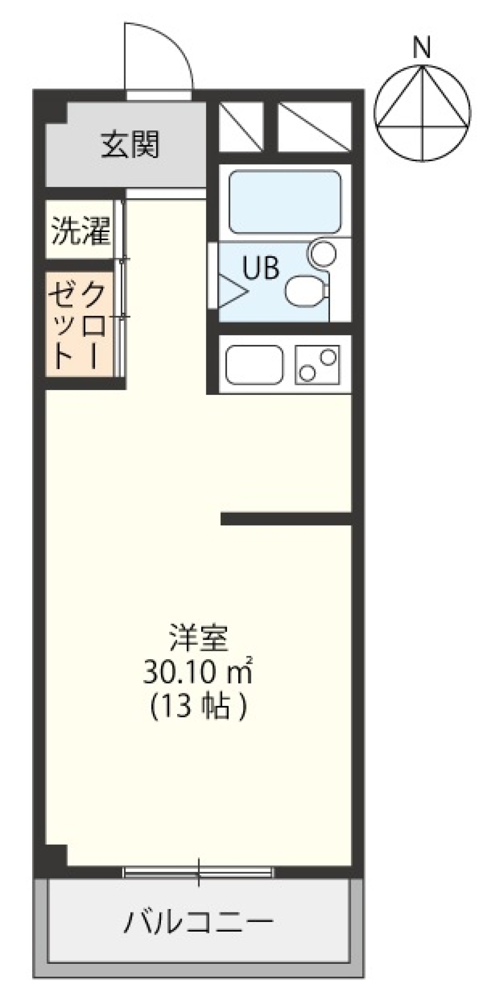働く楽しさを知るスモールオフィスの間取り図