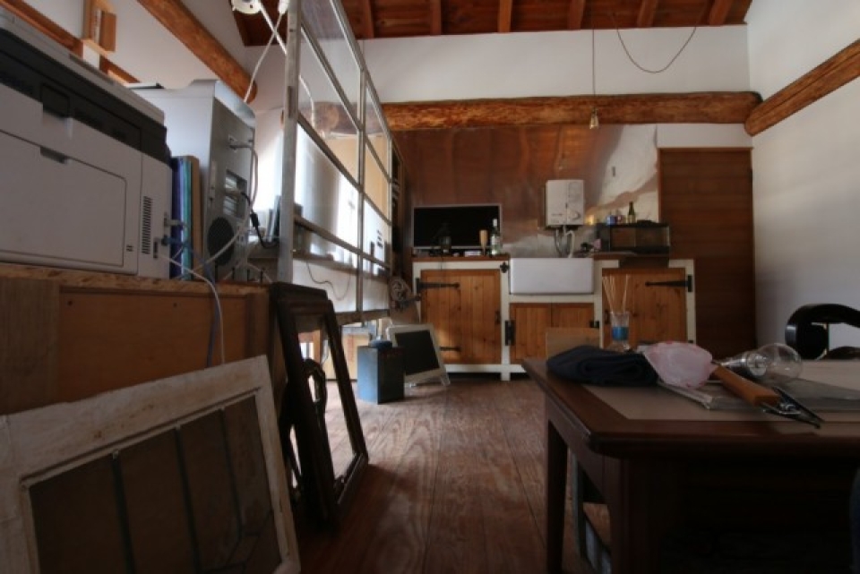 この部屋にはキッチンもついている。