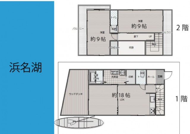 湖の近くの特別な場所。