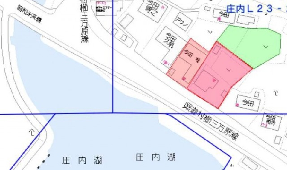 【事業用借地】この眺望を活用したい！浜名湖一望の土地。の間取り図