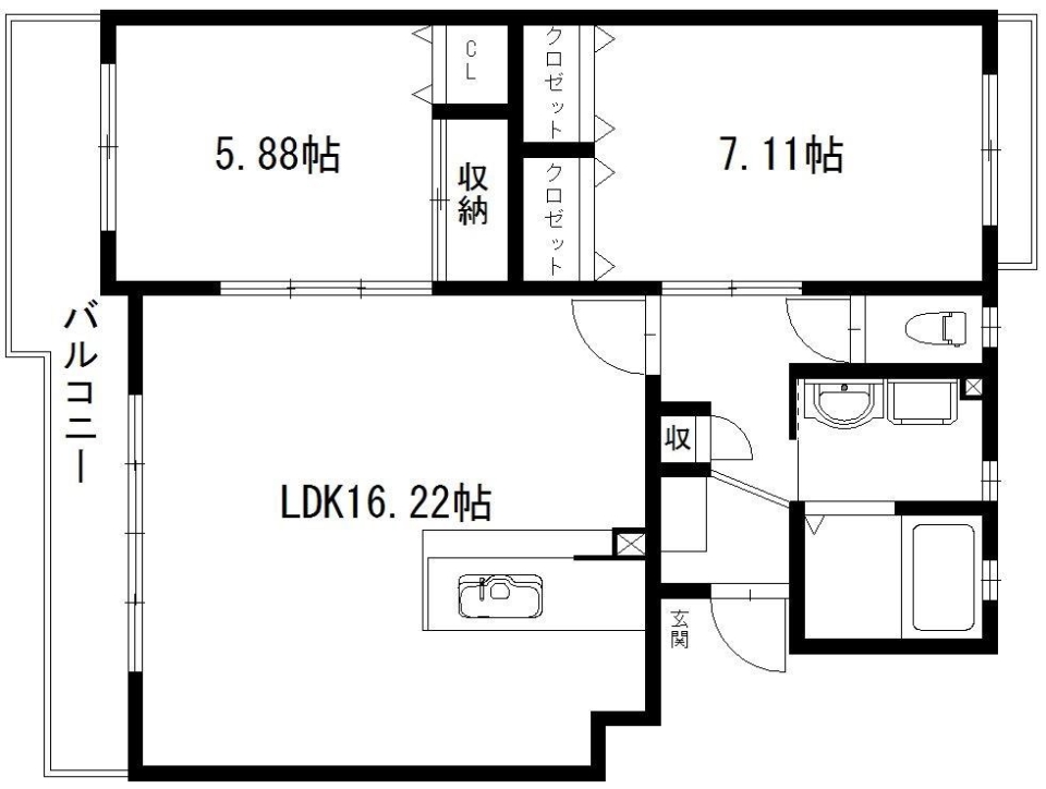 ペットと暮らす家族団らんの間取り図