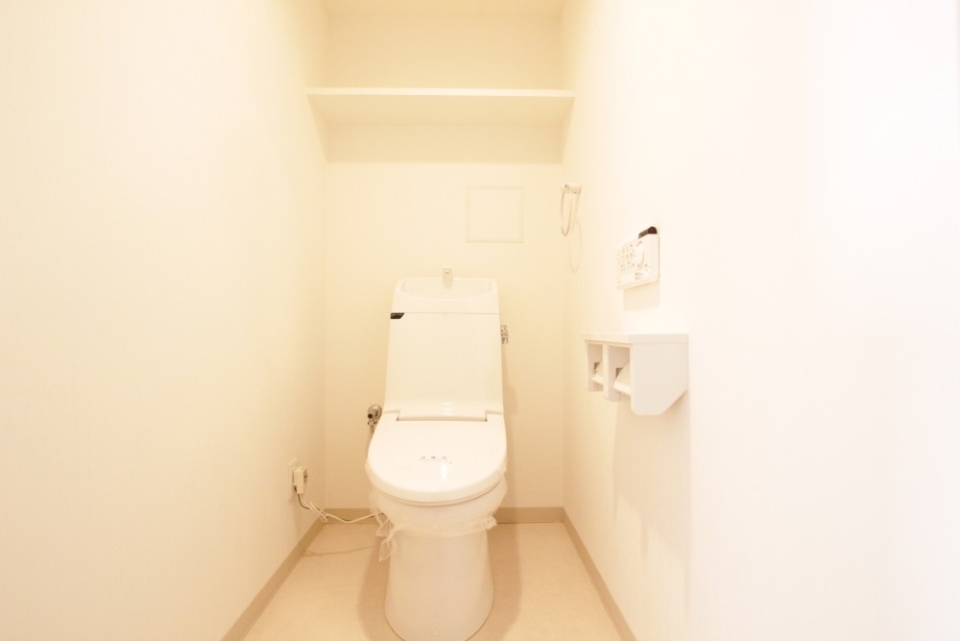 トイレもゆったりと入れる広さ。