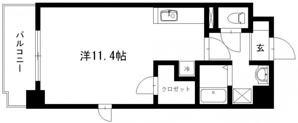 もう遅刻しない!! 静岡文芸大が目の前のお部屋の間取り図