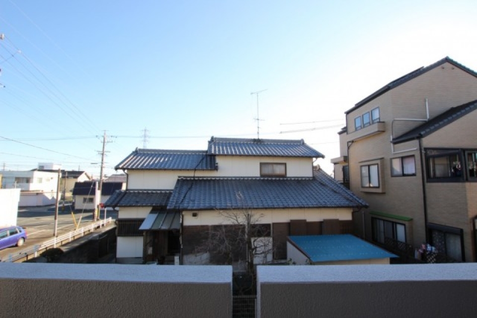 ベランダからの眺望。