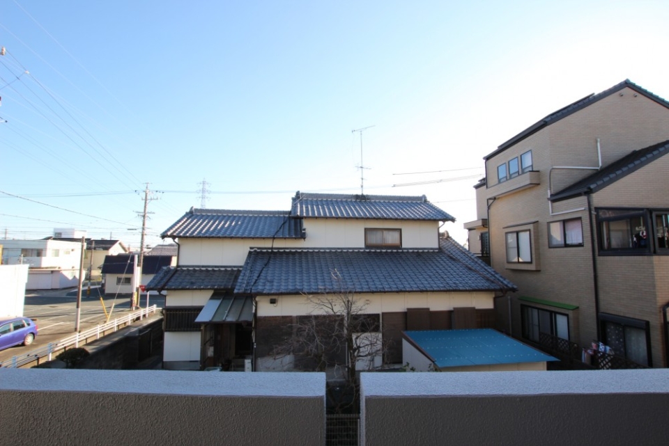 ベランダからの眺望。