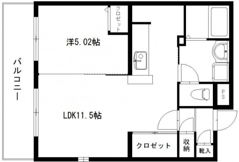 楽しむ独身貴族。の間取り図