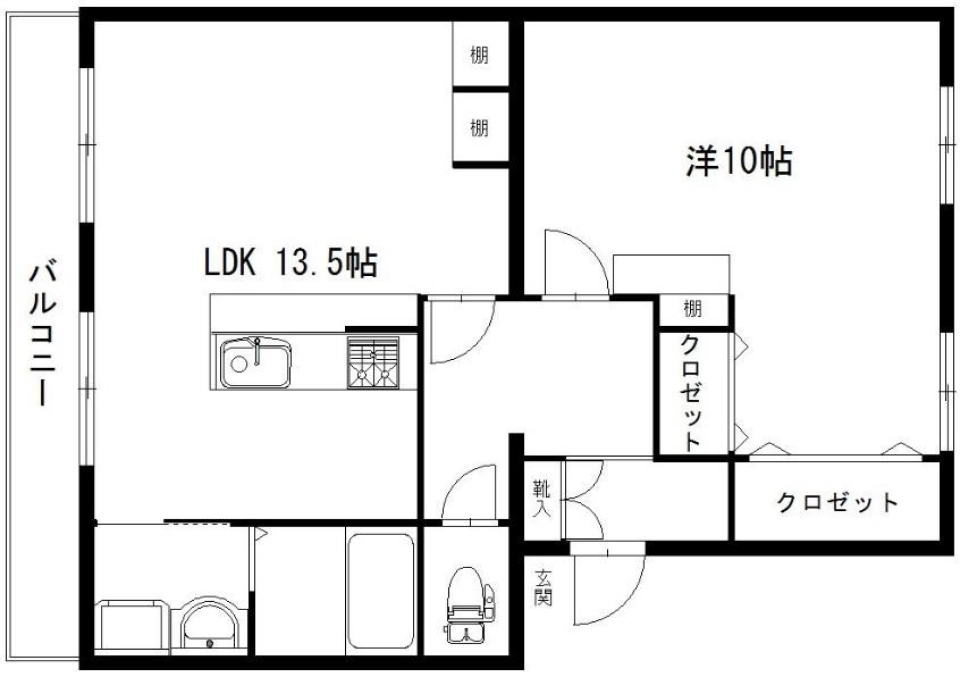 希少！ペット可のリノベマンション。の間取り図