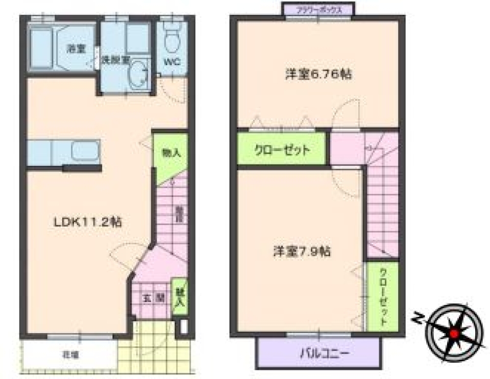 ヨーロピアンの世界へようこその間取り図