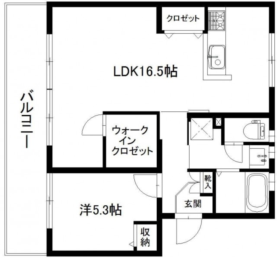 Ｌ字リビング～Ｗｈｉｔｅ　Ｓｔｙｌｅ～の間取り図