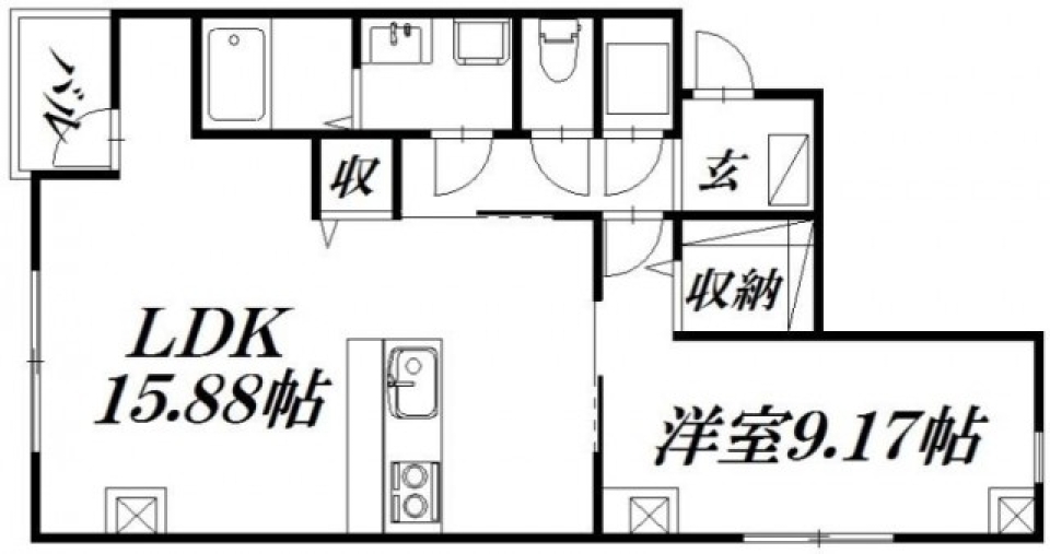 ソフトイメージ　グラフチェックの間取り図
