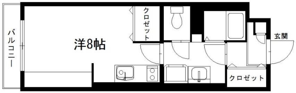 ポジティブルーム　インドア派。の間取り図