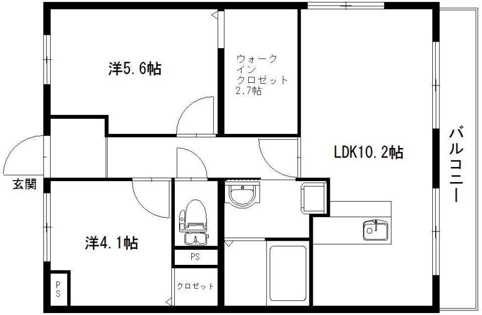 明日、お嫁に行きます。の間取り図