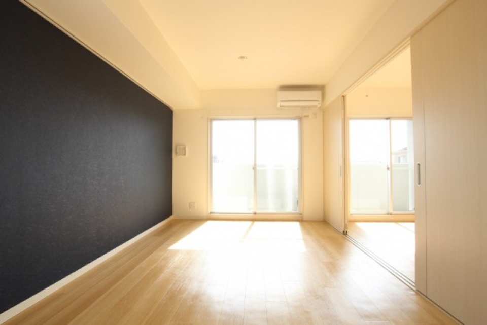 2階のお部屋で日当たりOK。