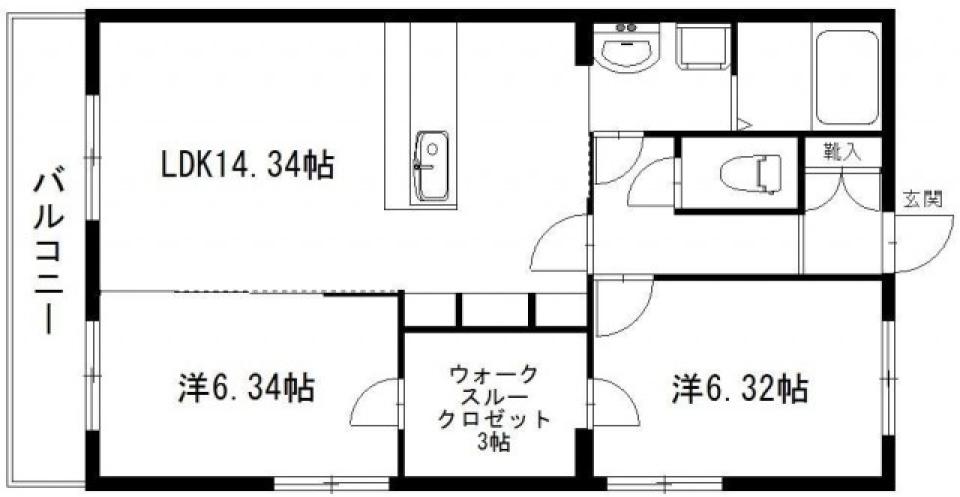 駅までダッシュ10秒、ボルトなら。の間取り図