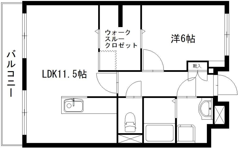 愛猫が選ぶ「ニャンコルーム」［ペット可］の間取り図