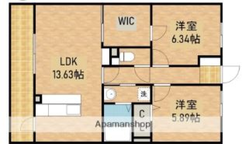 ふれあいの間取り図