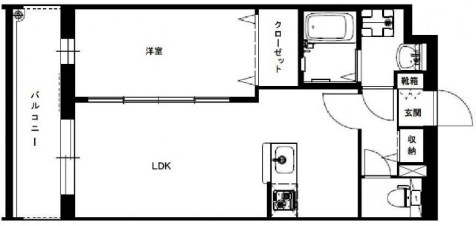 天龍川のPOKER FACEの間取り図