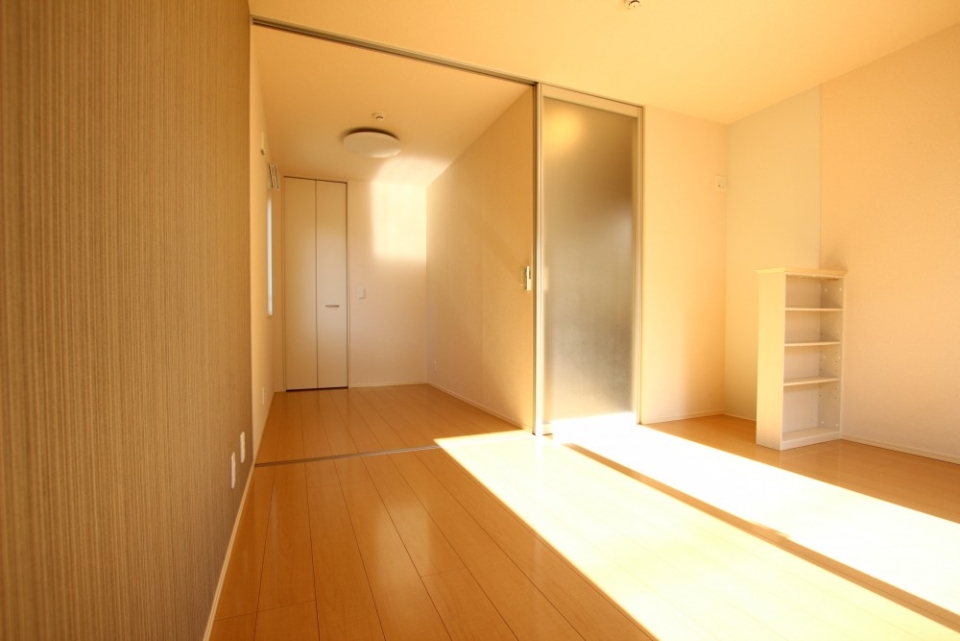すりガラスの引き戸でいろんなアレンジができました！