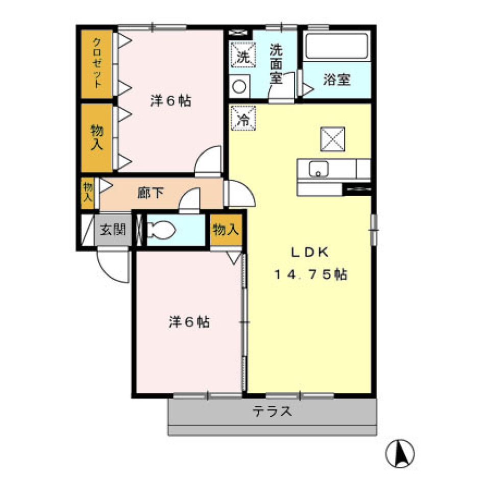 あったかＬＩＦＥの間取り図