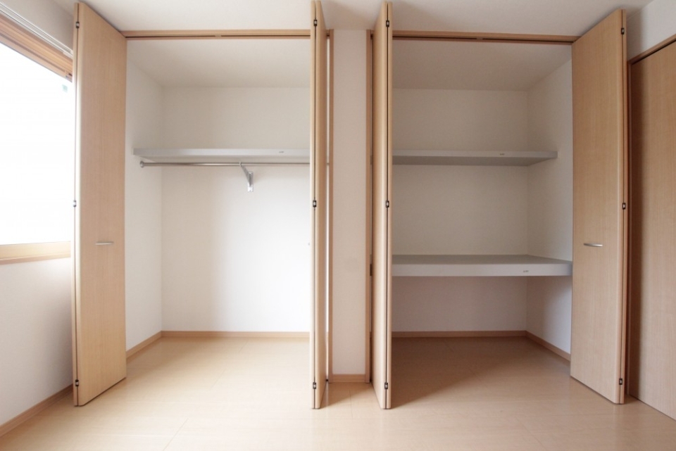 2つのタイプの収納。これはありがたい。