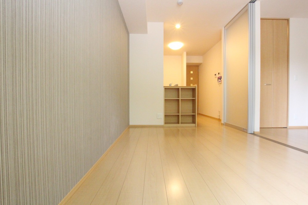 約9帖のLDKは、縦長のお部屋です。
