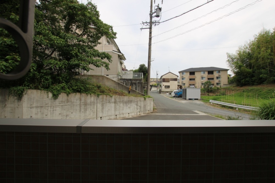 周辺は、緑が多い。