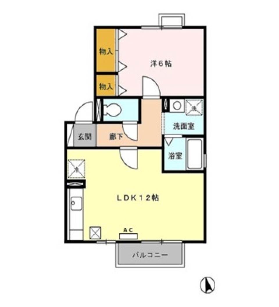 Garden LIFE。の間取り図