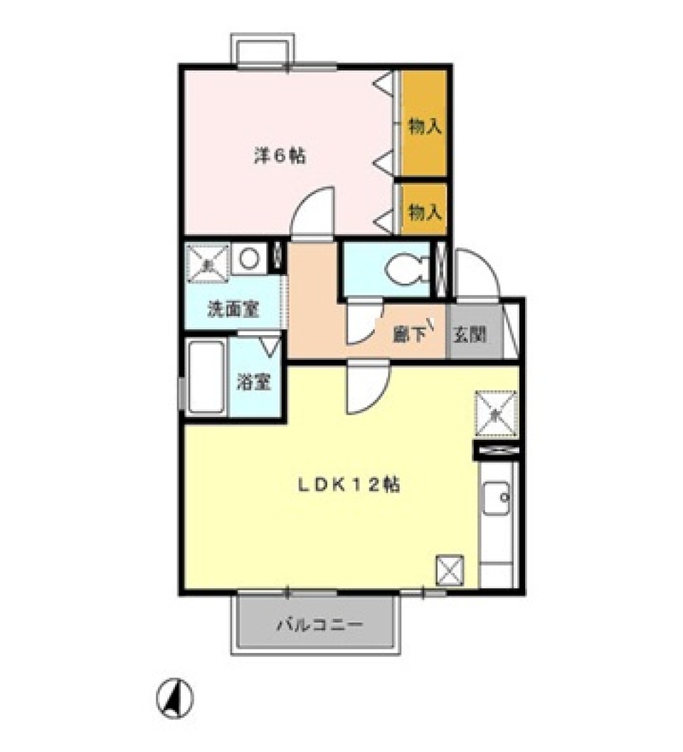 Usefull Cubeの間取り図