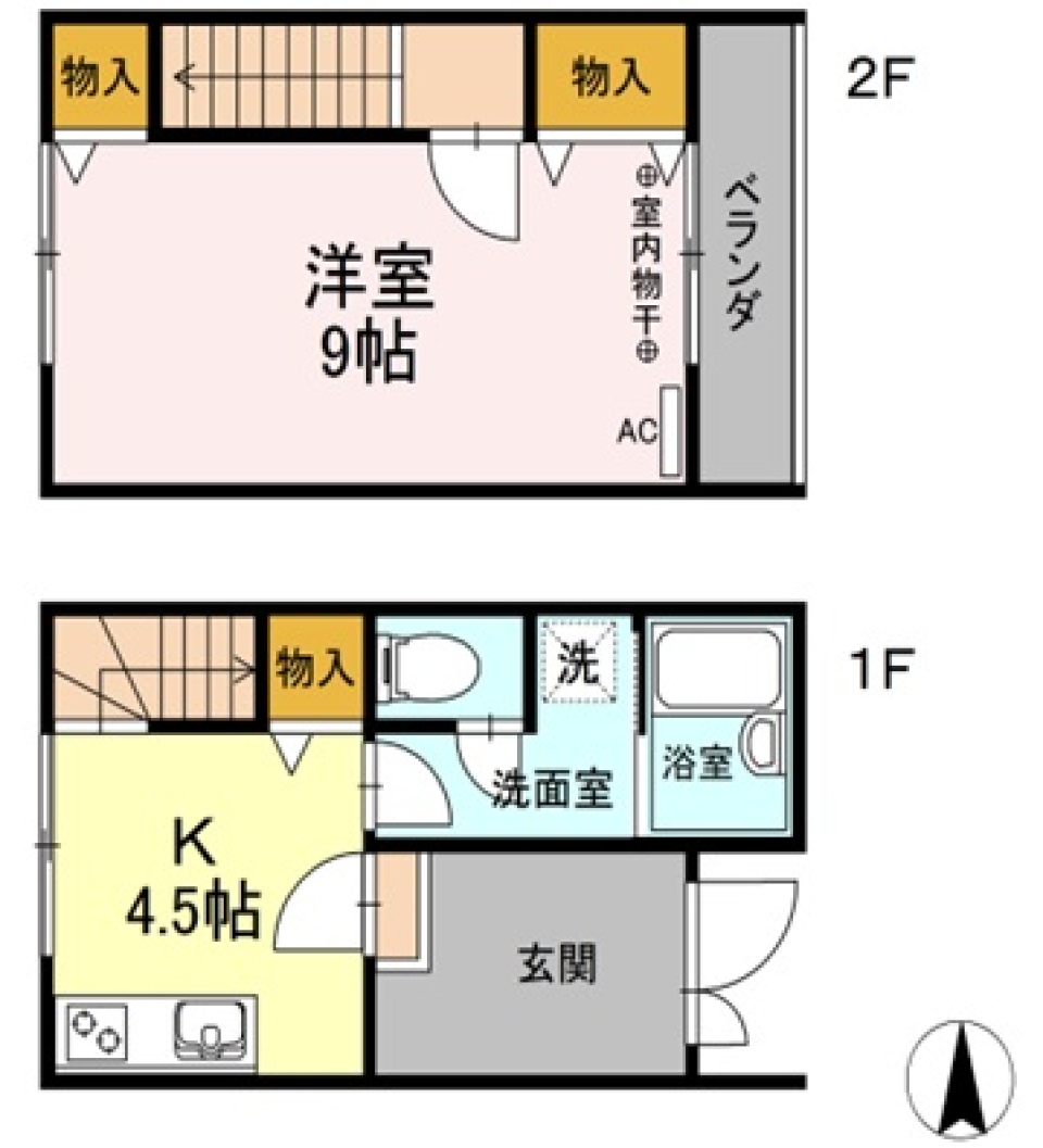 磐田ペダル。の間取り図