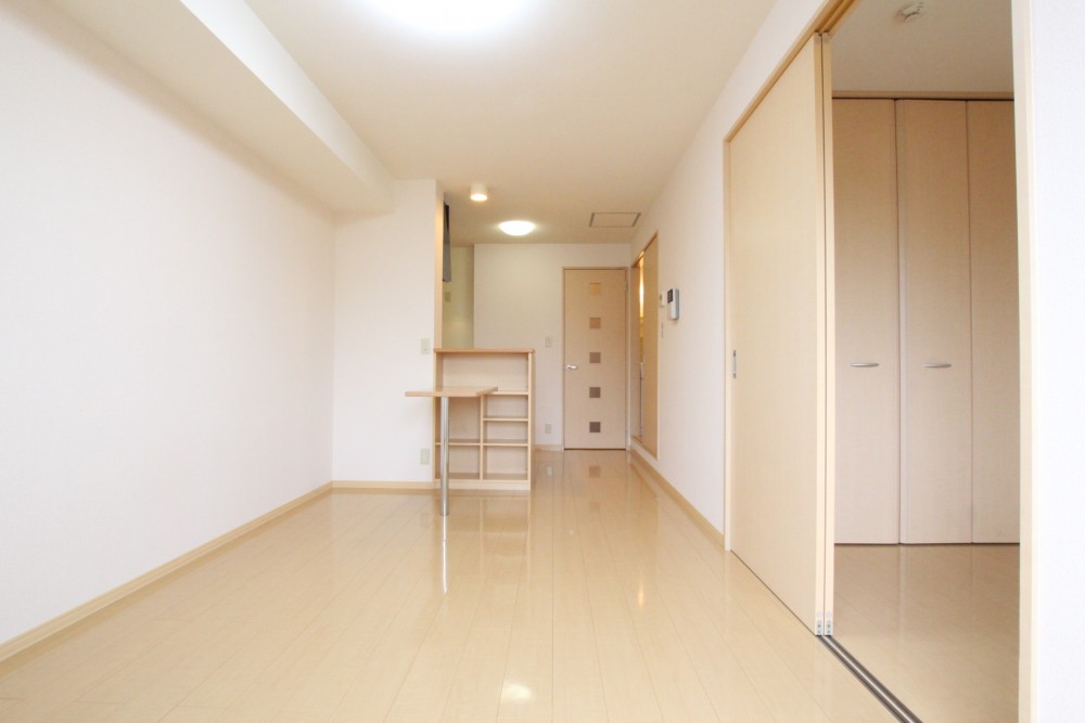 コンパクトなLDK空間、単身者向けのお部屋です。